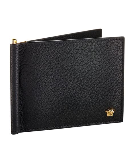 geldscheinklammer versace|Versace wallet.